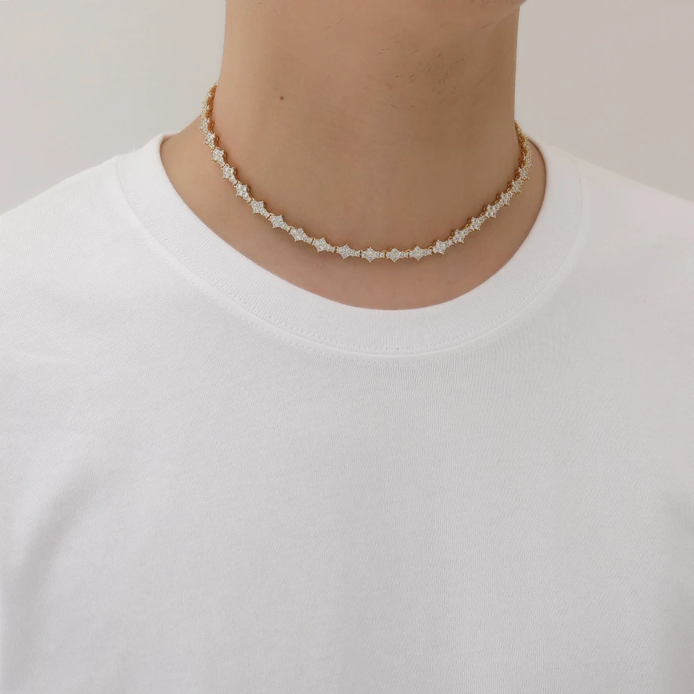 Iced Grillz Necklace 7mm