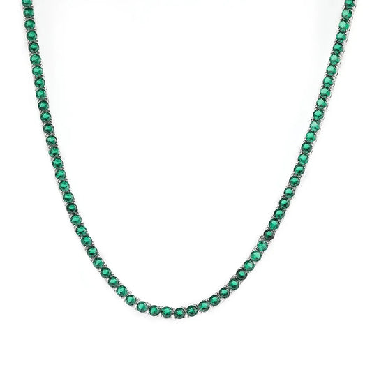 Green Emerald Necklace