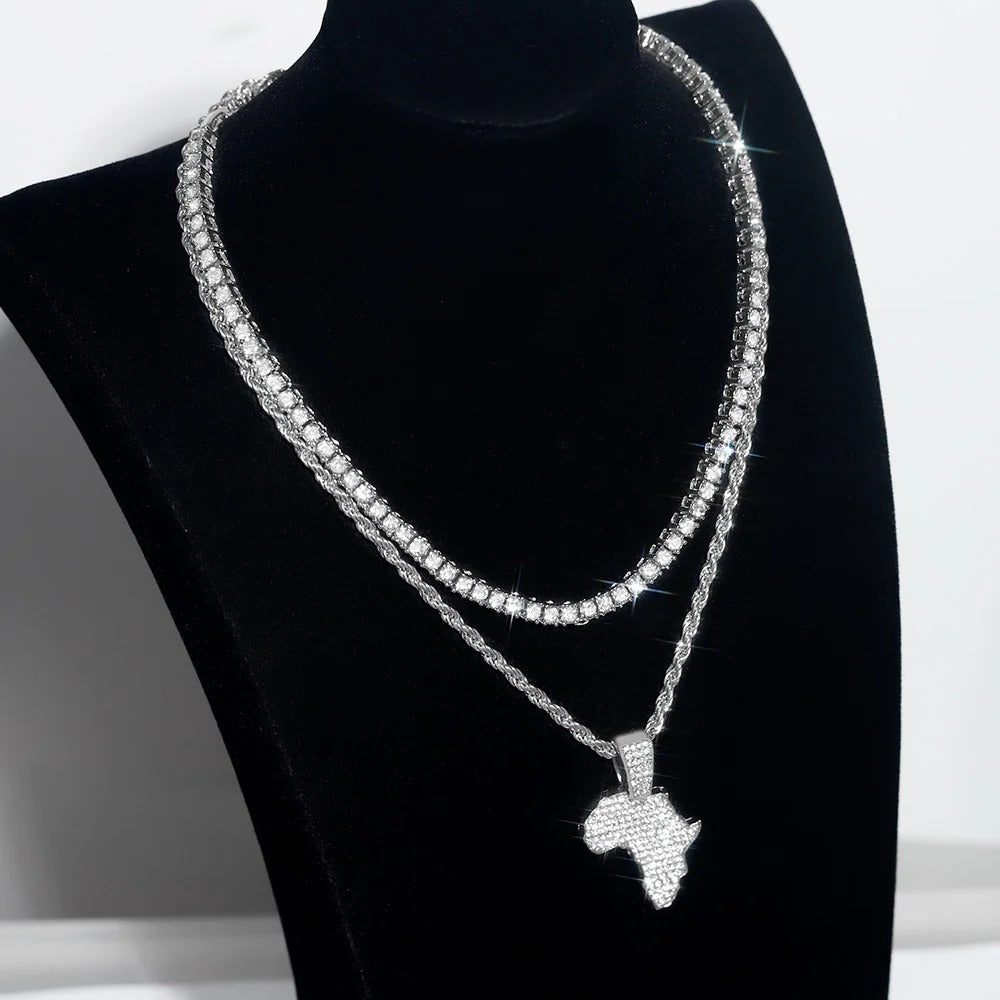 Africa VVS Necklace Set