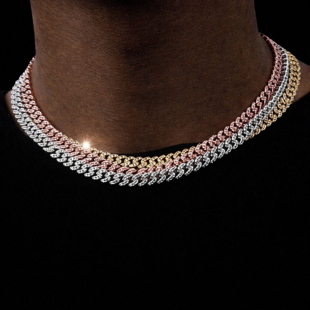 Cuban Diamond Chain 6mm