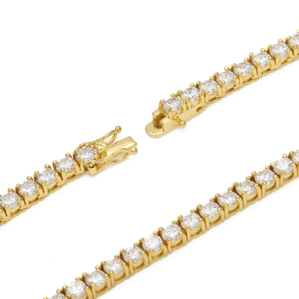 4mm Tennis Necklace Lorian