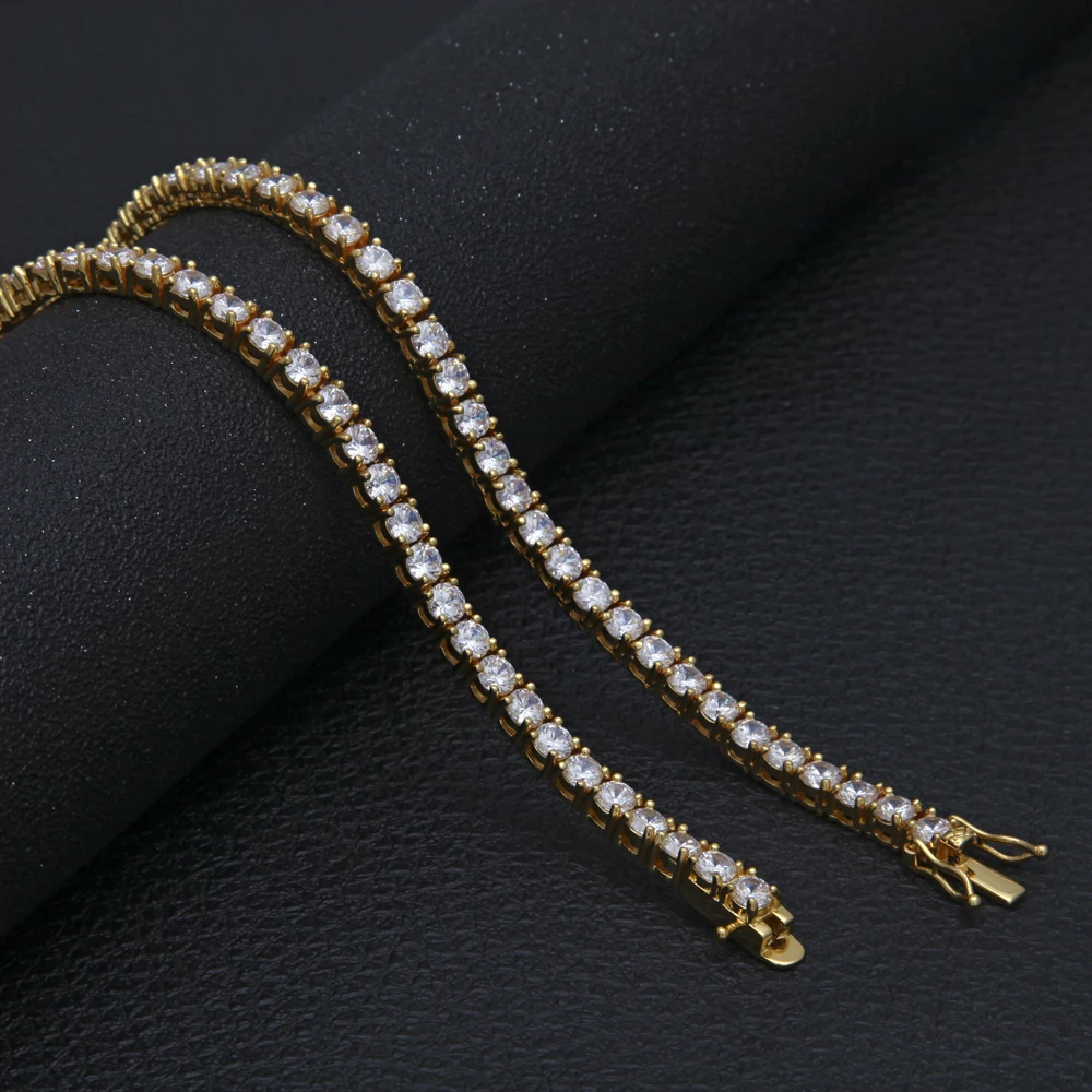4mm Tennis Necklace Lorian