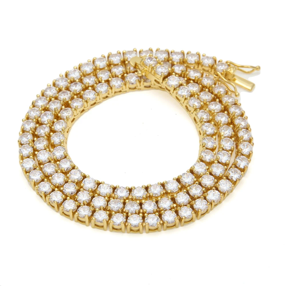 4mm Tennis Necklace Lorian