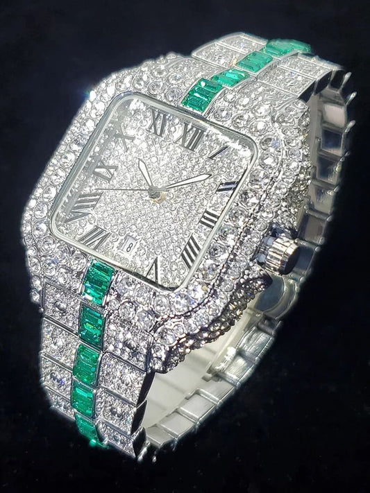 Emerald VVS Watch