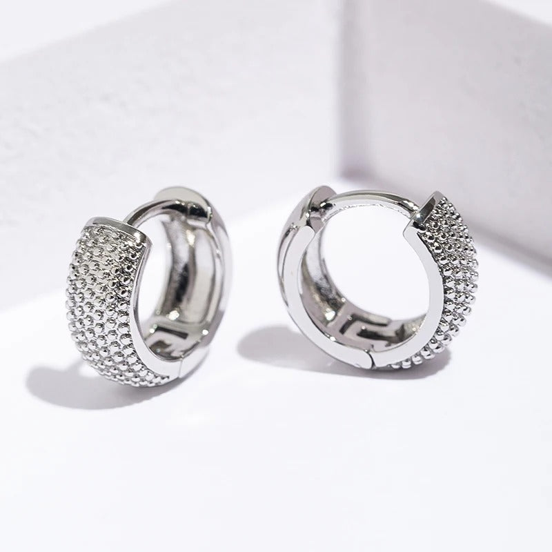 10mm Style Diamond Earrings