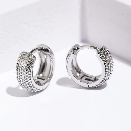 10mm Style Diamond Earrings