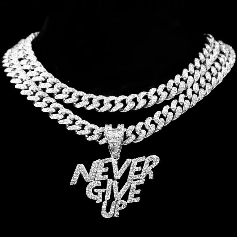 Never Give Up Pendant