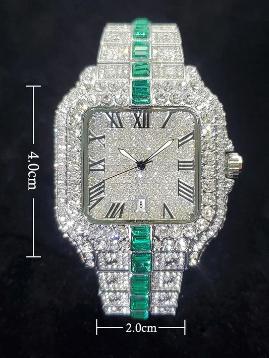 Emerald VVS Watch