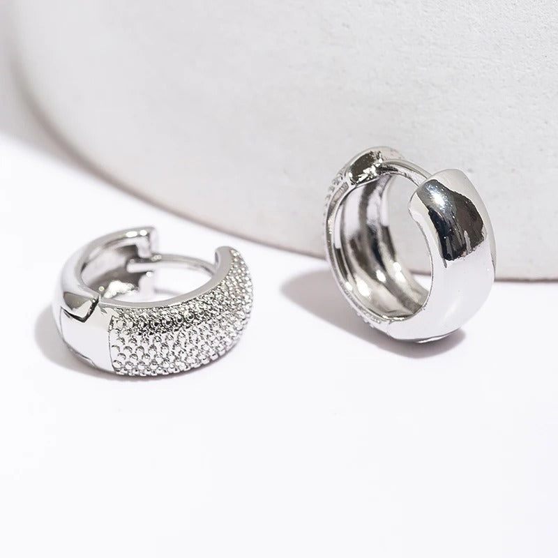 10mm Style Diamond Earrings