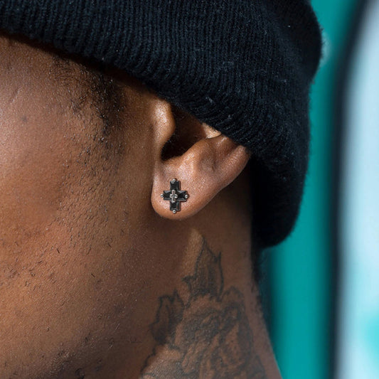 Double Cross Earrings