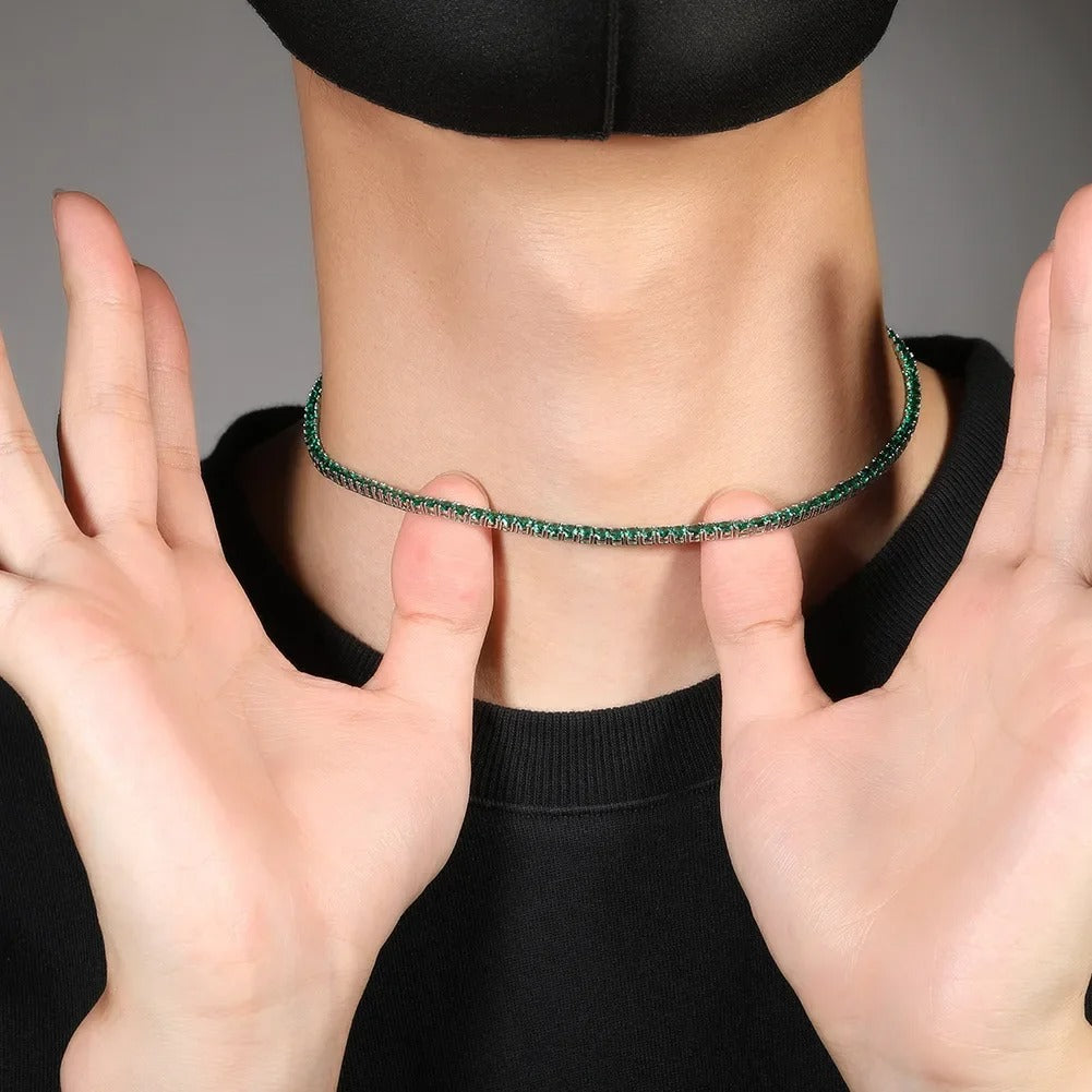 Green Emerald Necklace