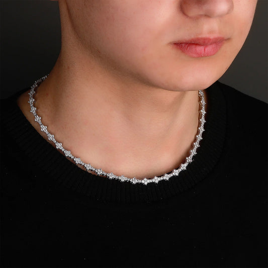 Iced Grillz Necklace 7mm