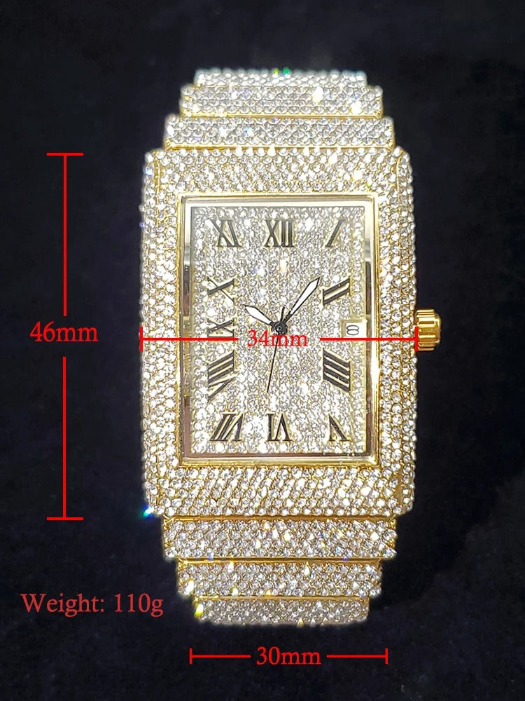 Iced Golden Hour Watch