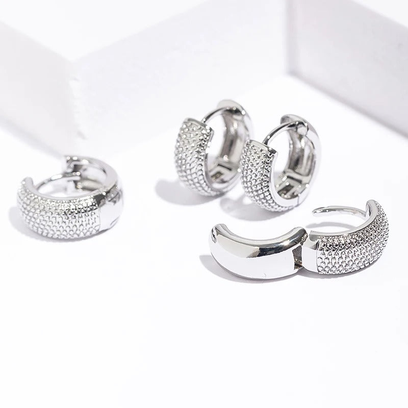 10mm Style Diamond Earrings