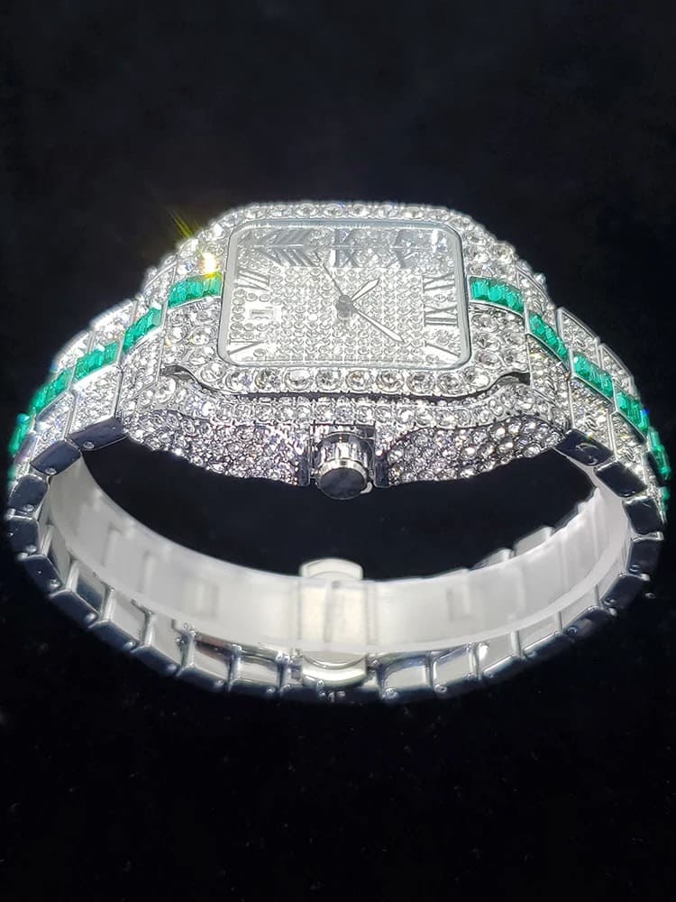 Emerald VVS Watch