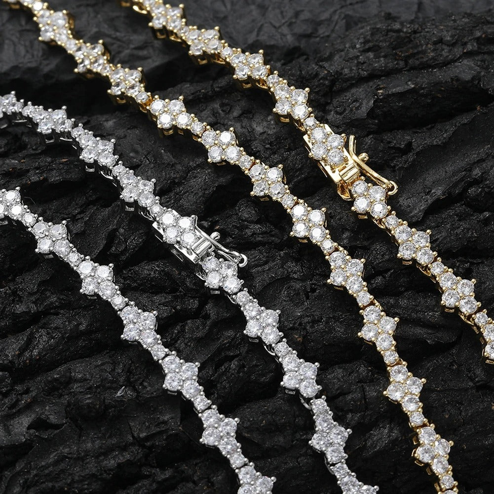 Iced Grillz Necklace 7mm