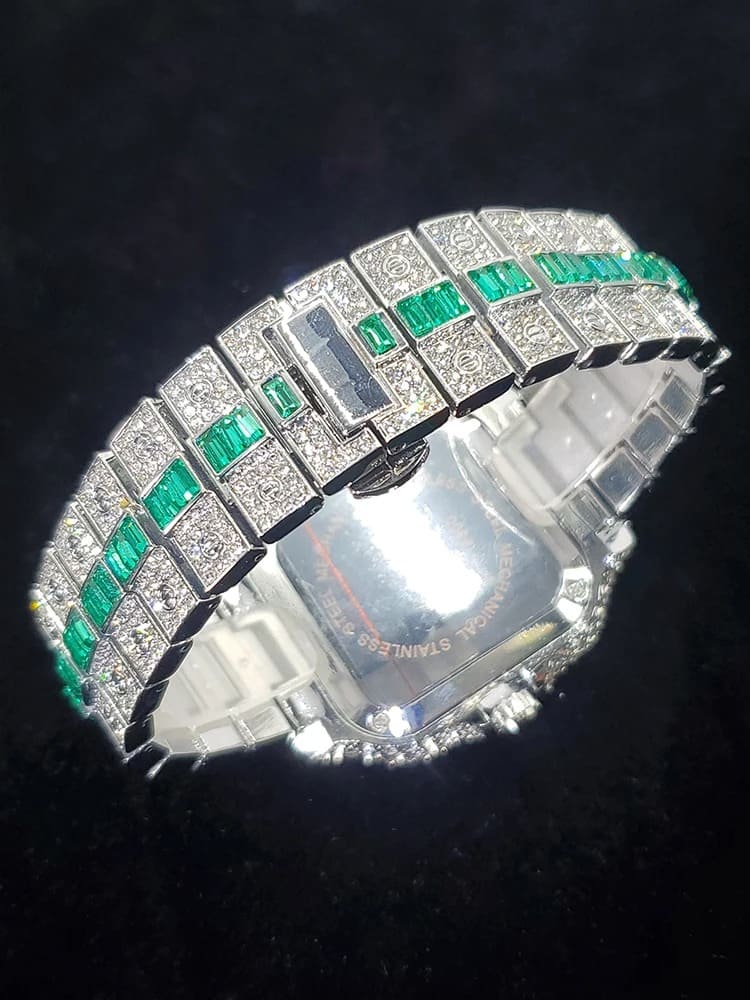 Emerald VVS Watch