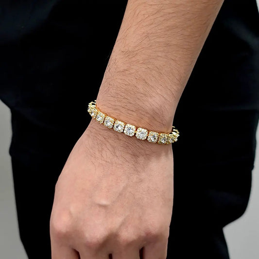Iced Society 18K Gold Bracelet