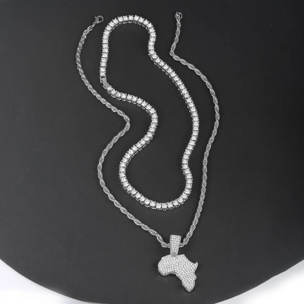 Africa VVS Necklace Set