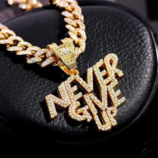 Never Give Up Pendant