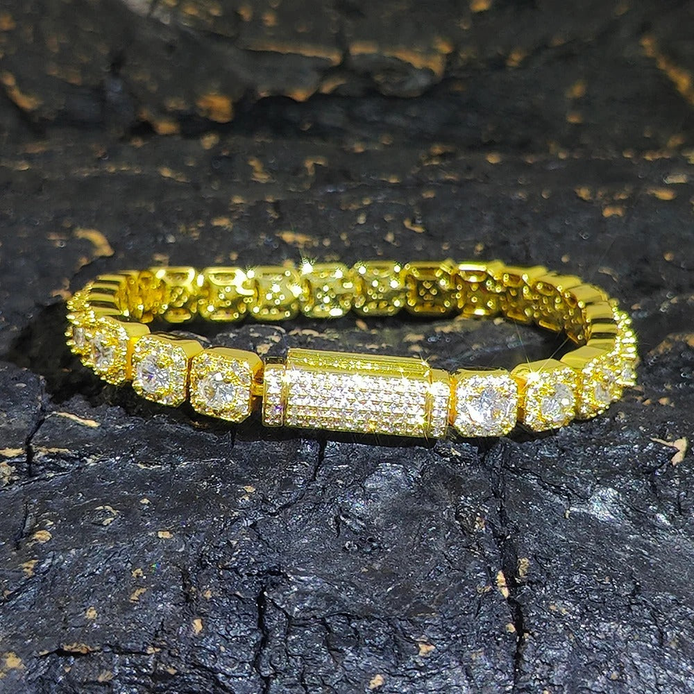 Iced Society 18K Gold Bracelet